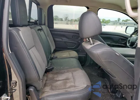 2020 Nissan Titan S из США, поврежденный, VIN 1N6AA1EE3LN505529